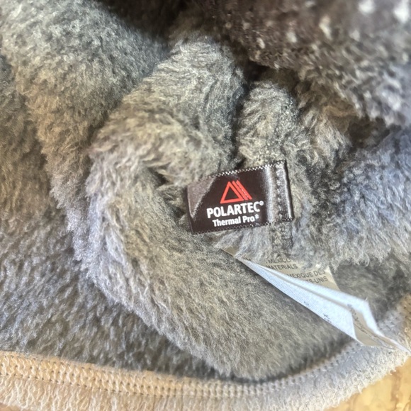 Patagonia Women’s Re-Tool Snap-T Fleece Pullover Gray & Cream Sz M - Picture 8 of 13